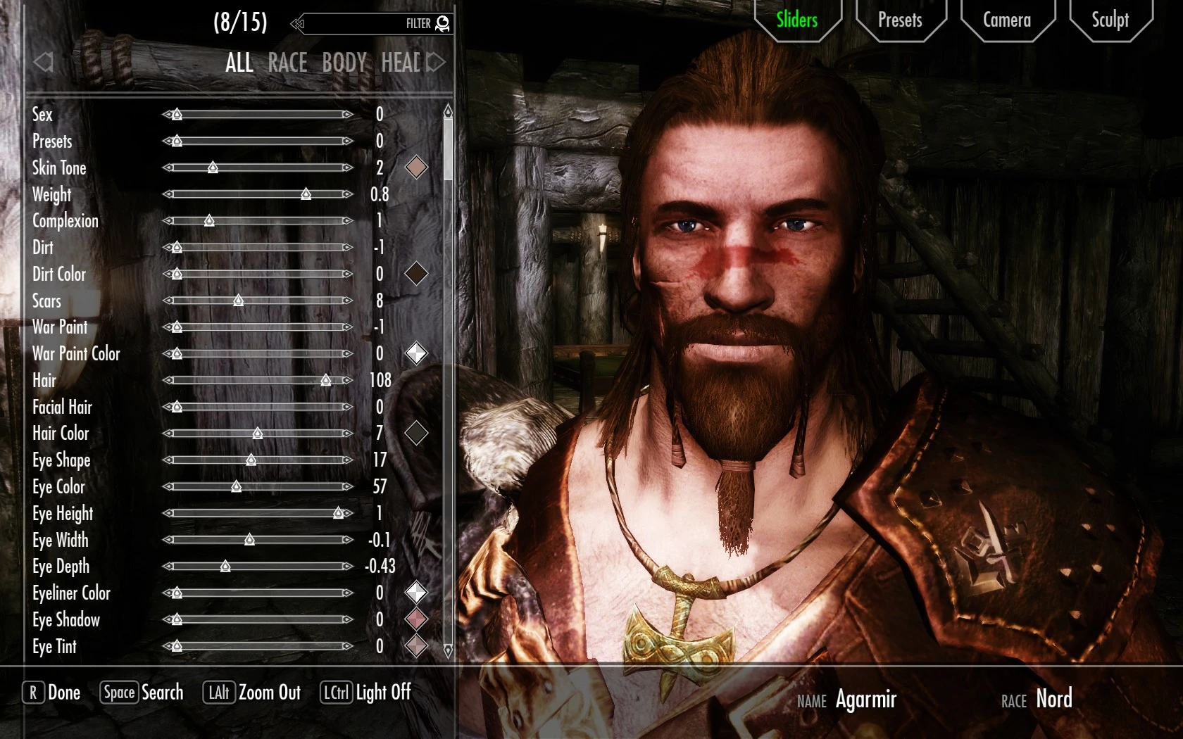 nord male preset by tair at skyrim special edition nexus mods and.