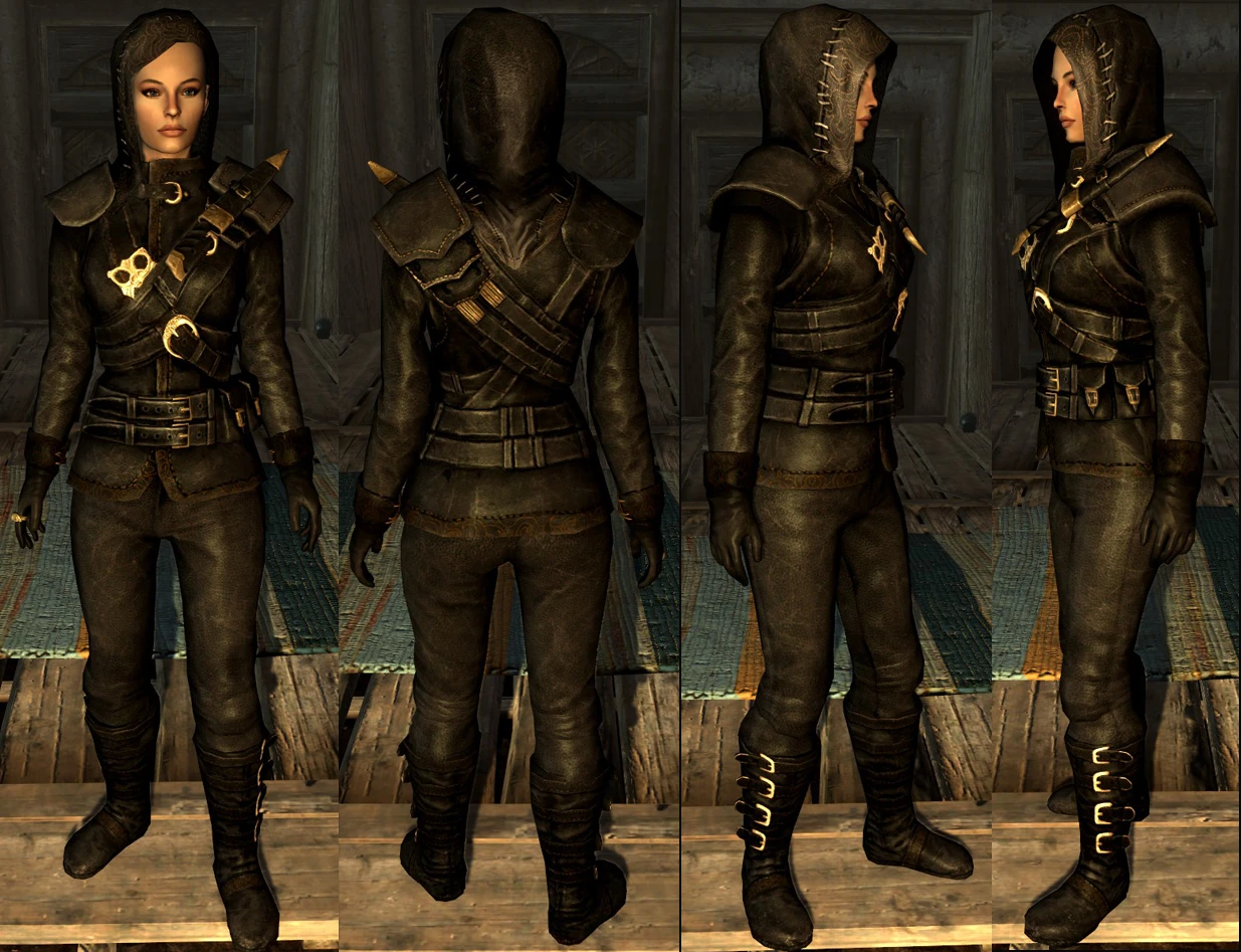 Another Black Thieves Guild Armor at Skyrim Nexus - mods and community