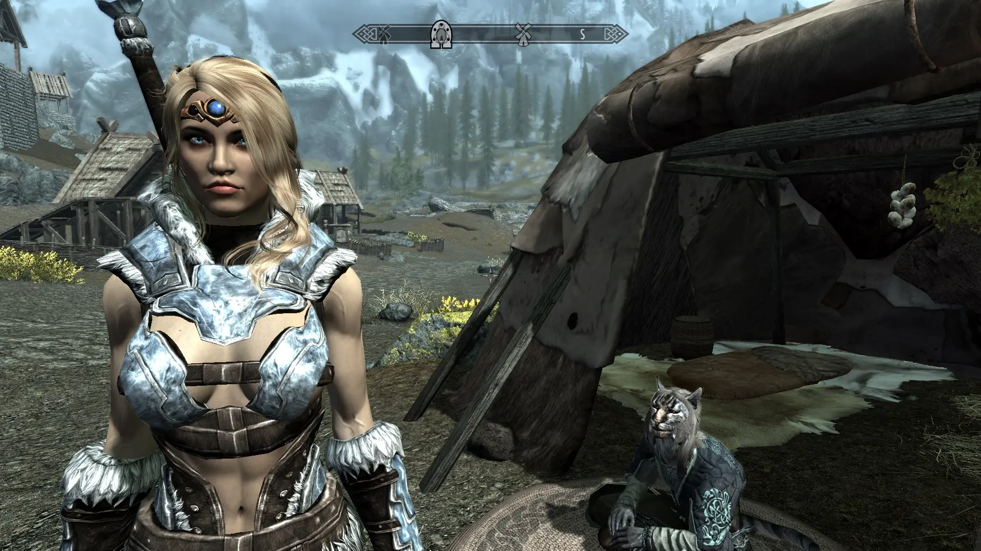 Brand New Light Stalhrim Armor For Cbbe Hdt Bodyslide At Skyrim Nexus