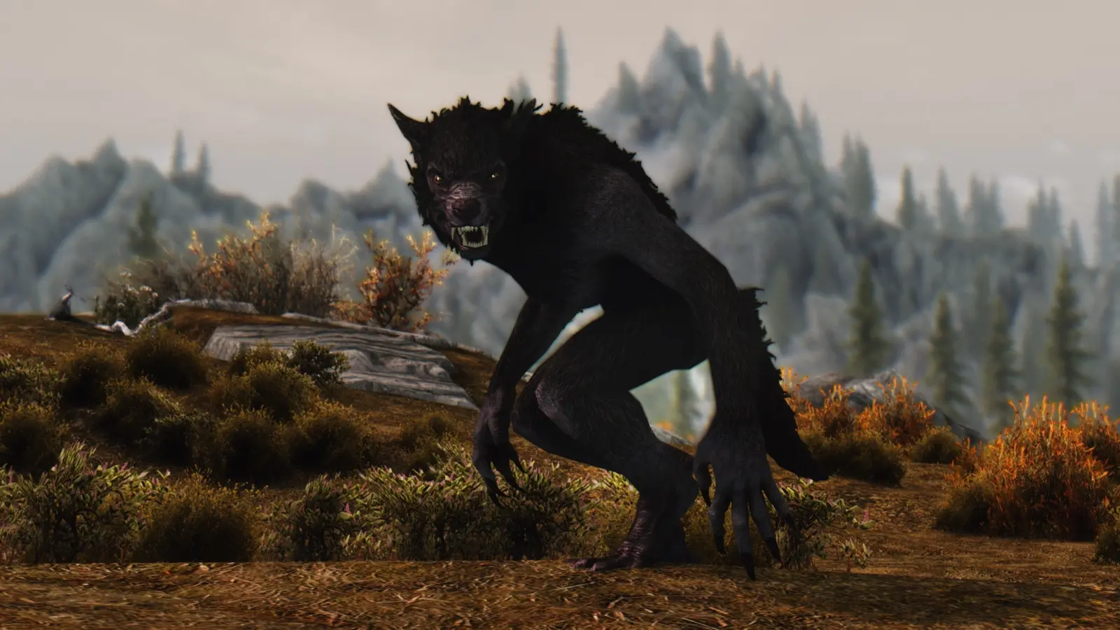 Skyrim female Werewolf