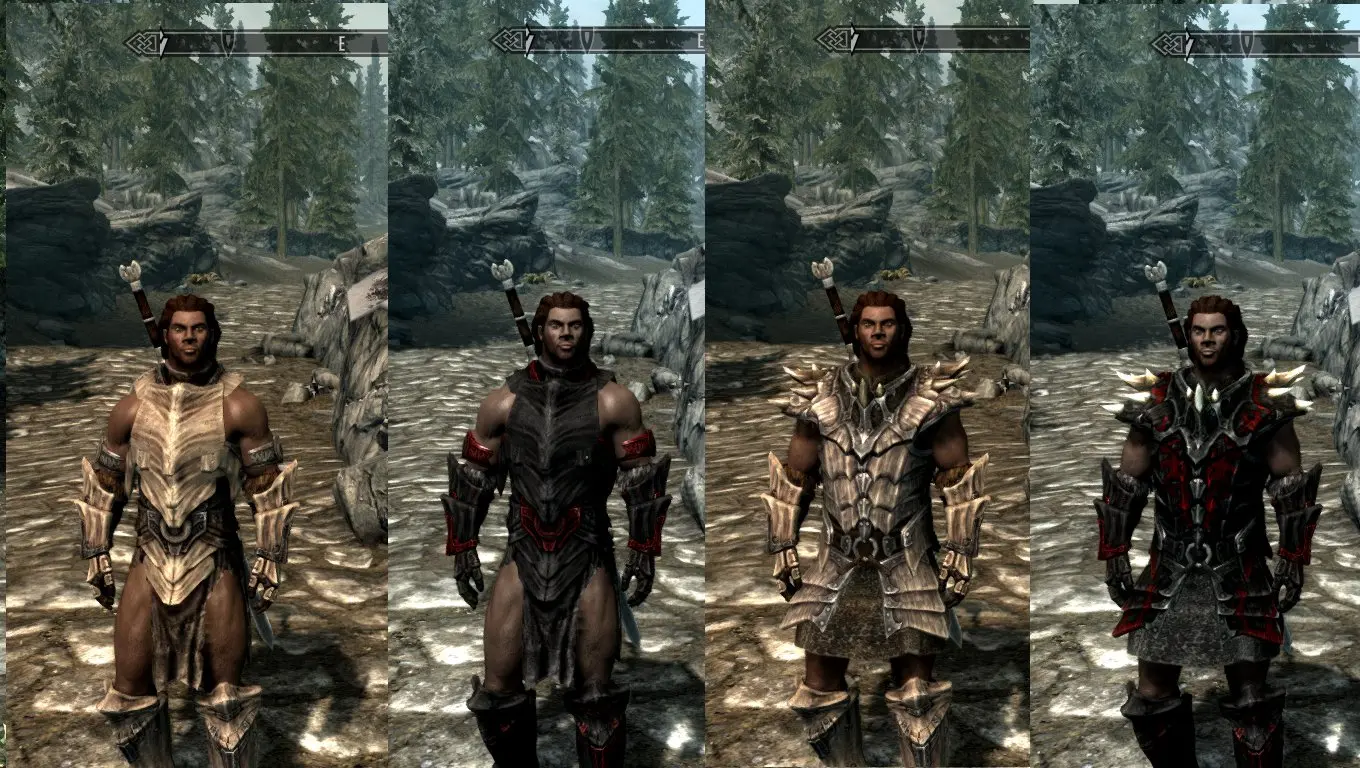 Bingles Buff Male Dragon Armors at Skyrim Nexus - mods and community