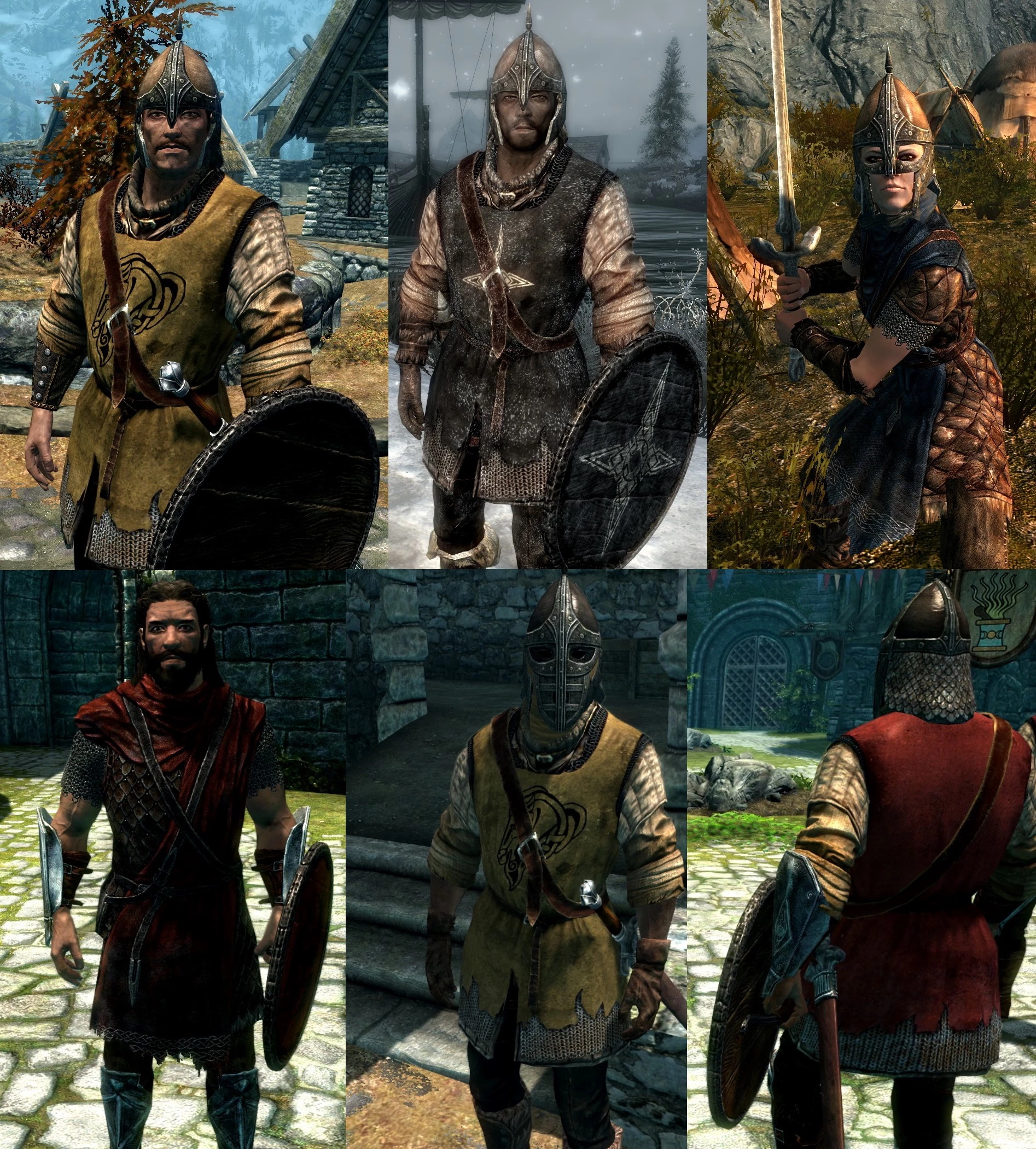 skyrim vanilla armor retexture mod
