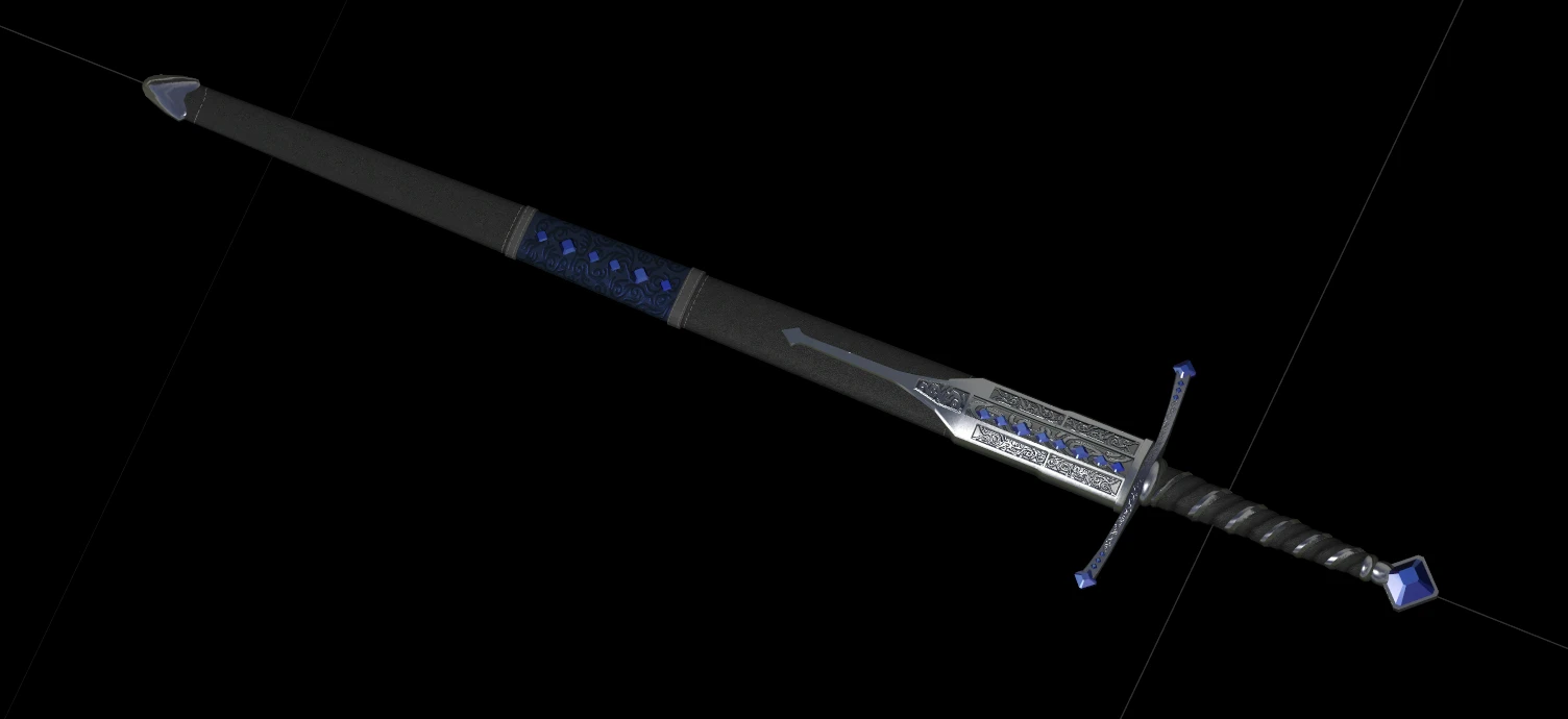 Steel Ornate Sword Eimar S Edge Ornate Steel Sword At Skyrim Nexus Mods.