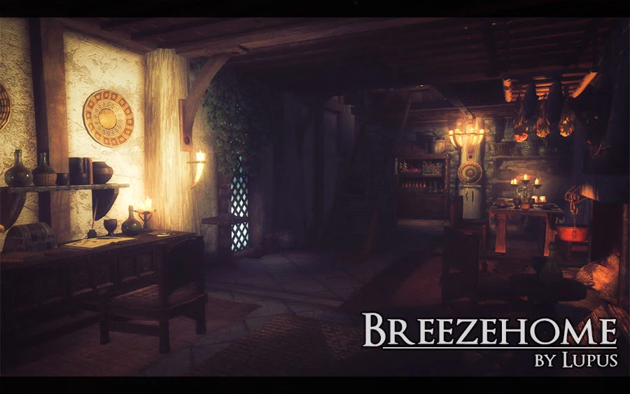 Breezehome By Lupus At Skyrim Nexus Mods And Community - Skyrim Home Decorating Mod