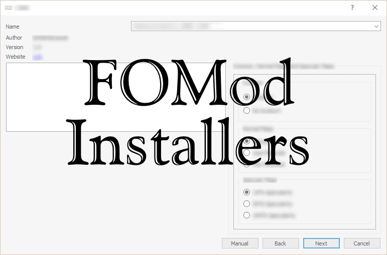 FOMod installers hot. 