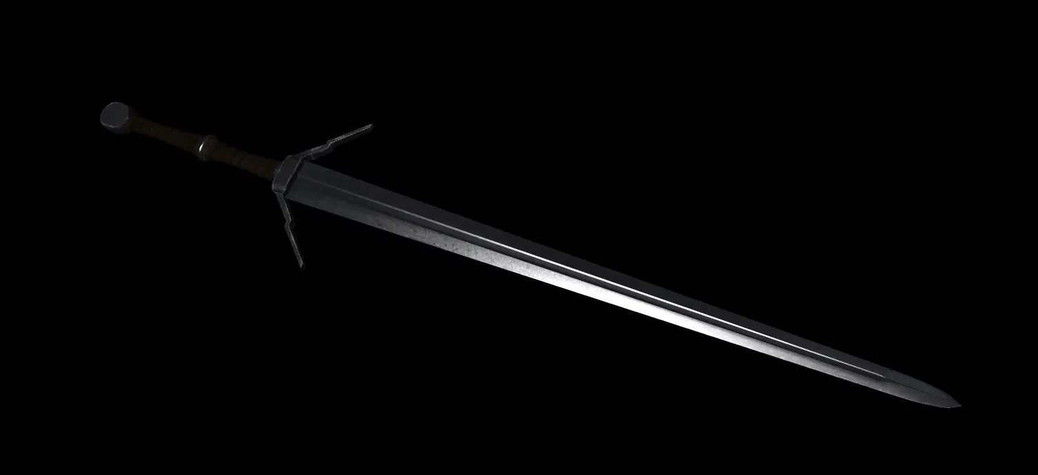 Silver Claw (Witcher Style Longsword) by jrc0011 FR at Skyrim Nexus ...