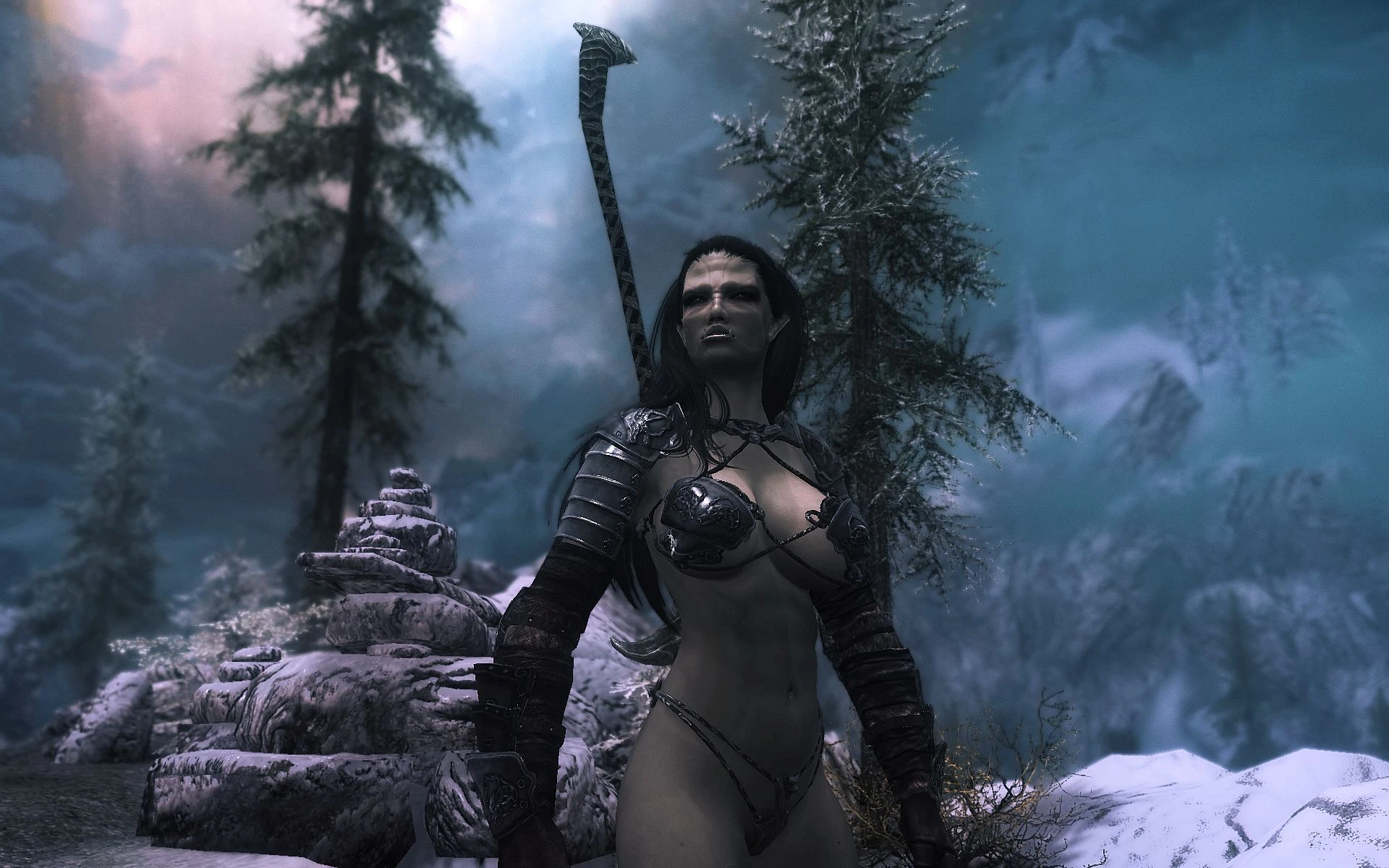 just a standalone follower orc at skyrim nexus mods and community.