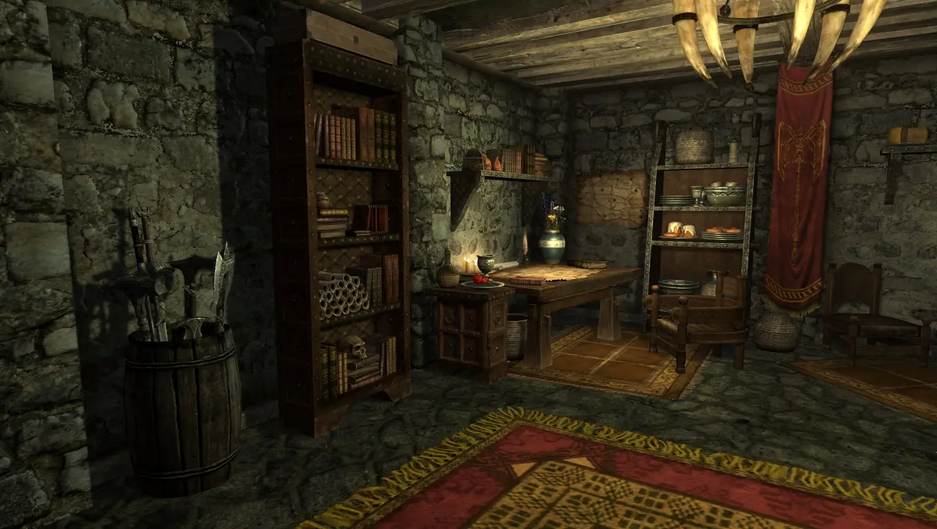 Jorrvaskr Harbinger's Quarters improvement at Skyrim Nexus - Mods and ...