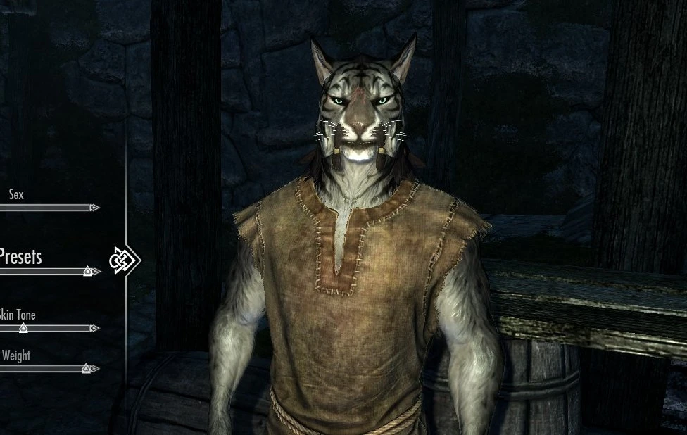 skyrim khajiit amazing race tweaks not working