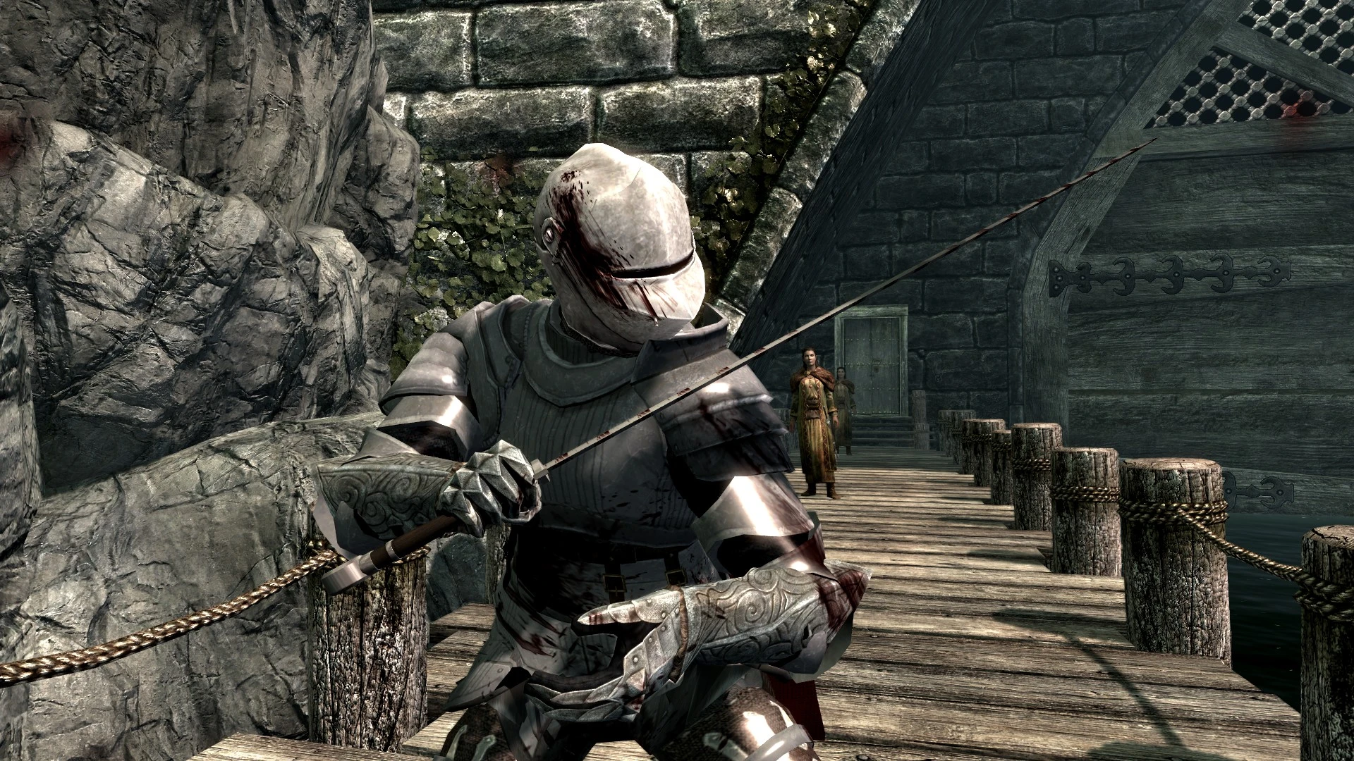skyrim medieval knight armor