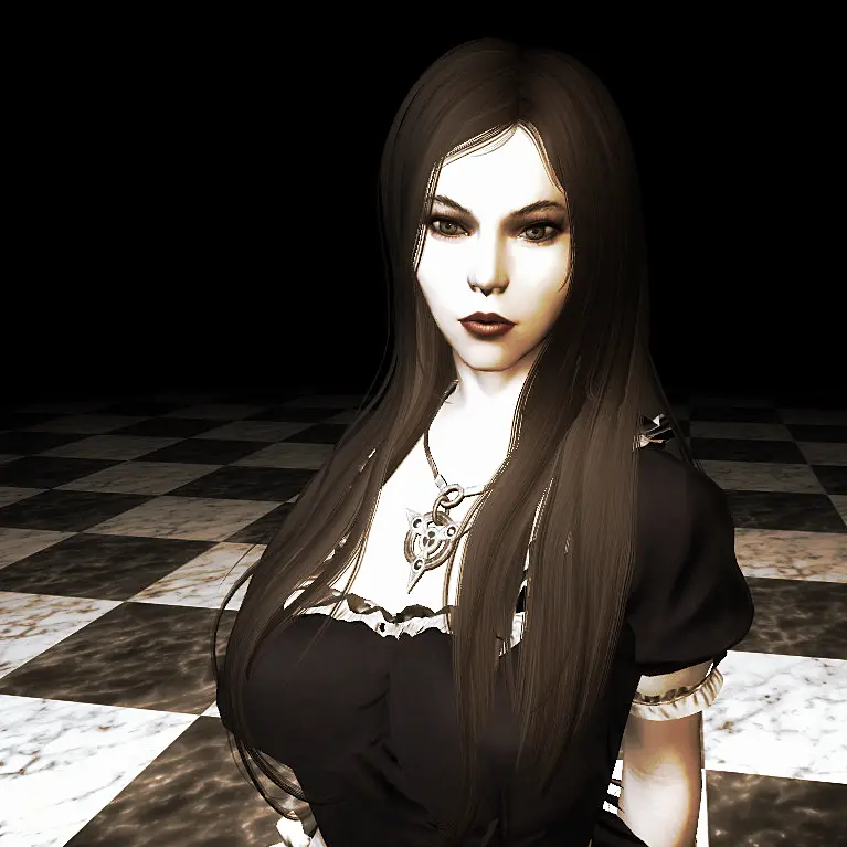 Alice madness mods. Элис Хейнсон. Элис Мэнфилд. Skyrim Alice Dress. Алиса мод Мэри.