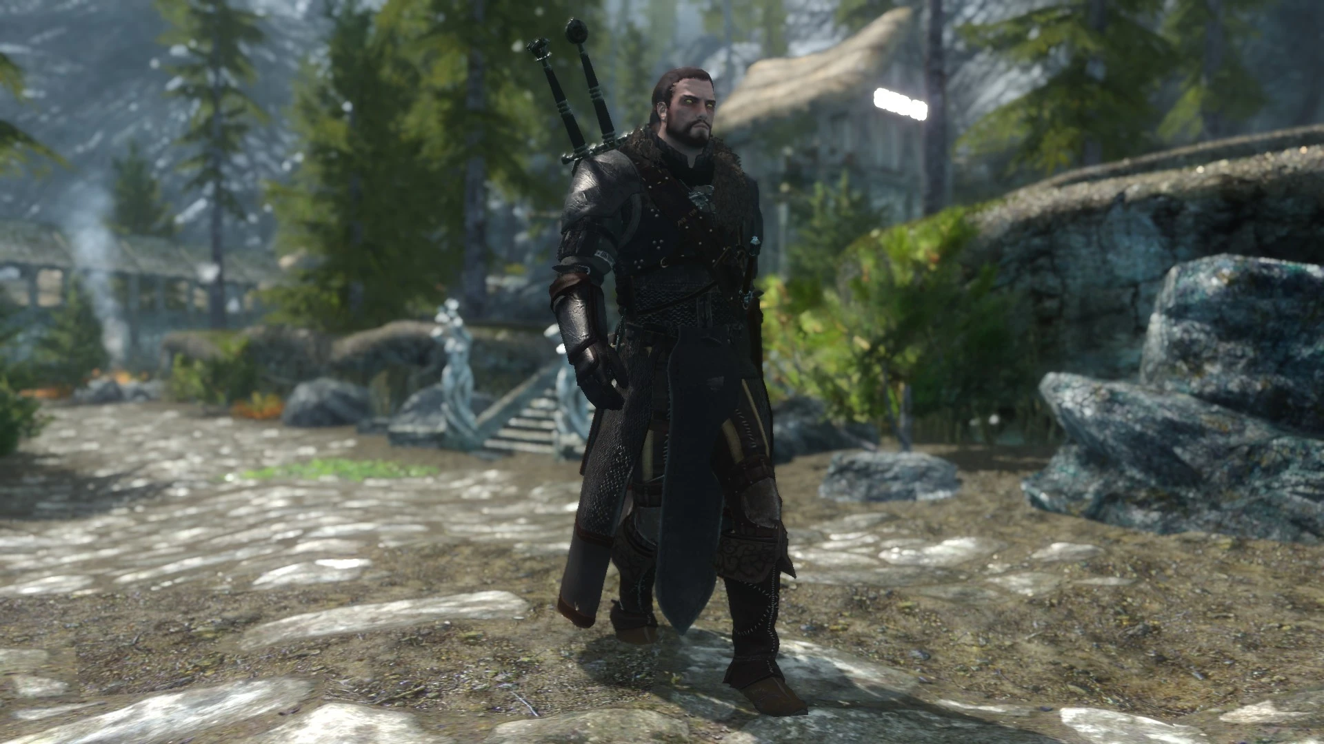 Skyrim the witcher 3 armors фото 89
