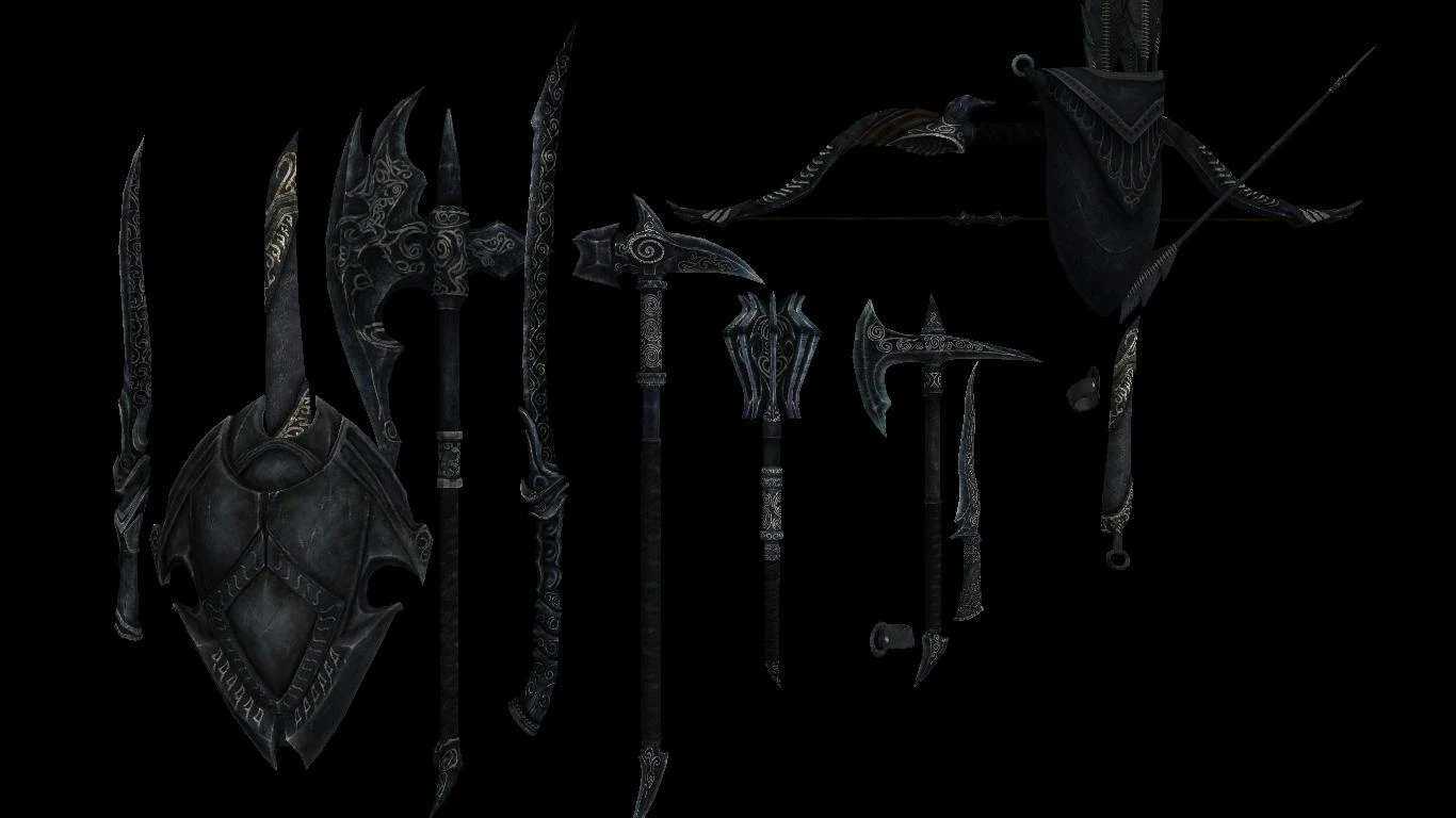 Skyrim ebony armor and weapon requirements and ratings product reviews net