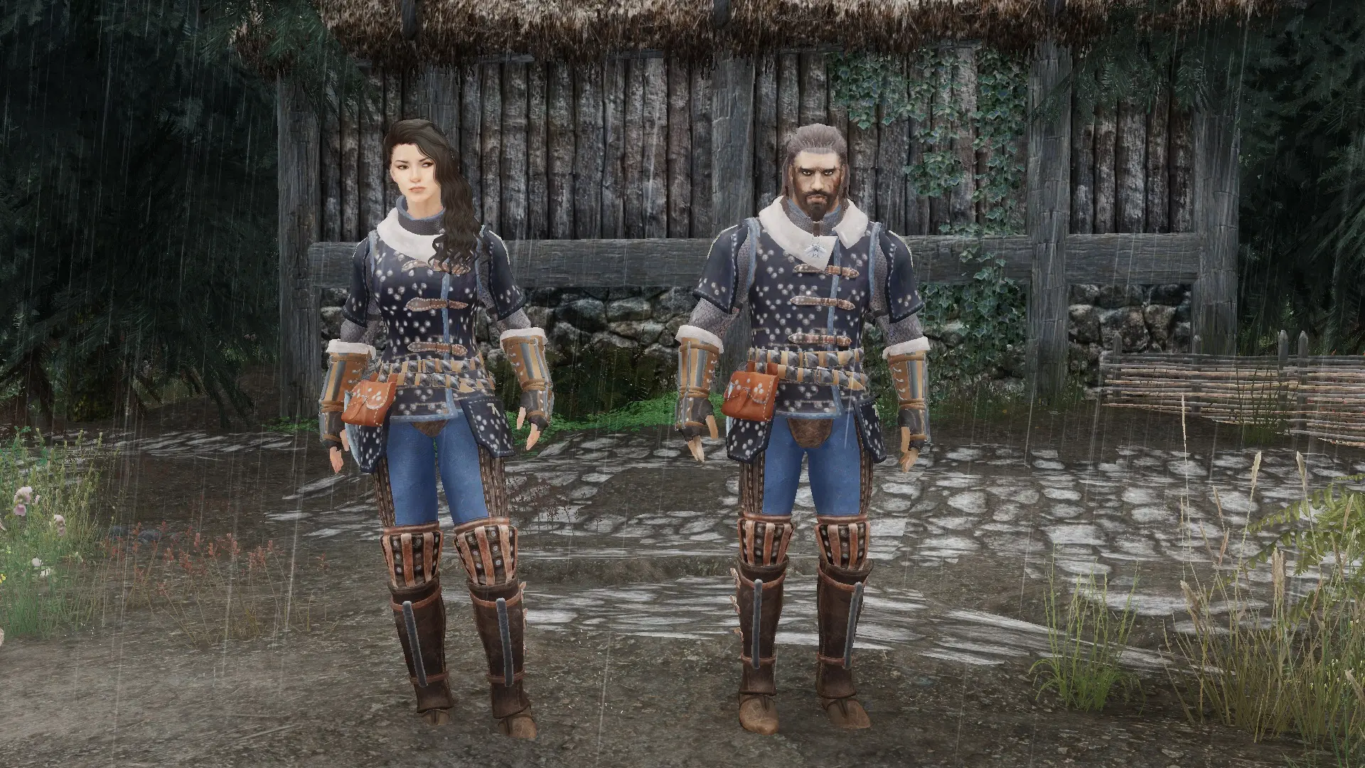 The witcher 3 armor mod skyrim фото 108