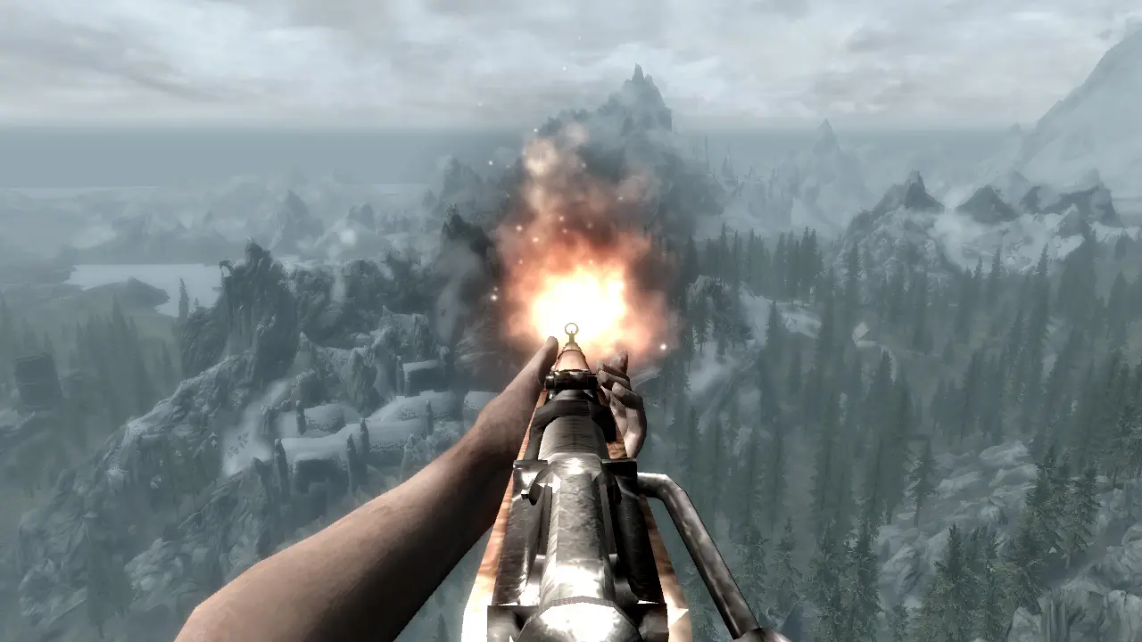 Mosin Nagant 1891 Skyrim Rifles Gun MOD At Skyrim Nexus Mods And   80643 2 1480807694 