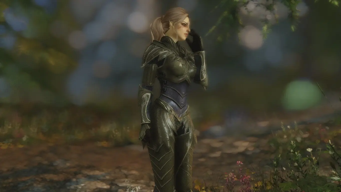 Truly Light Elven Armor Female Replacer Standalone At Skyrim Nexus Mods And Community