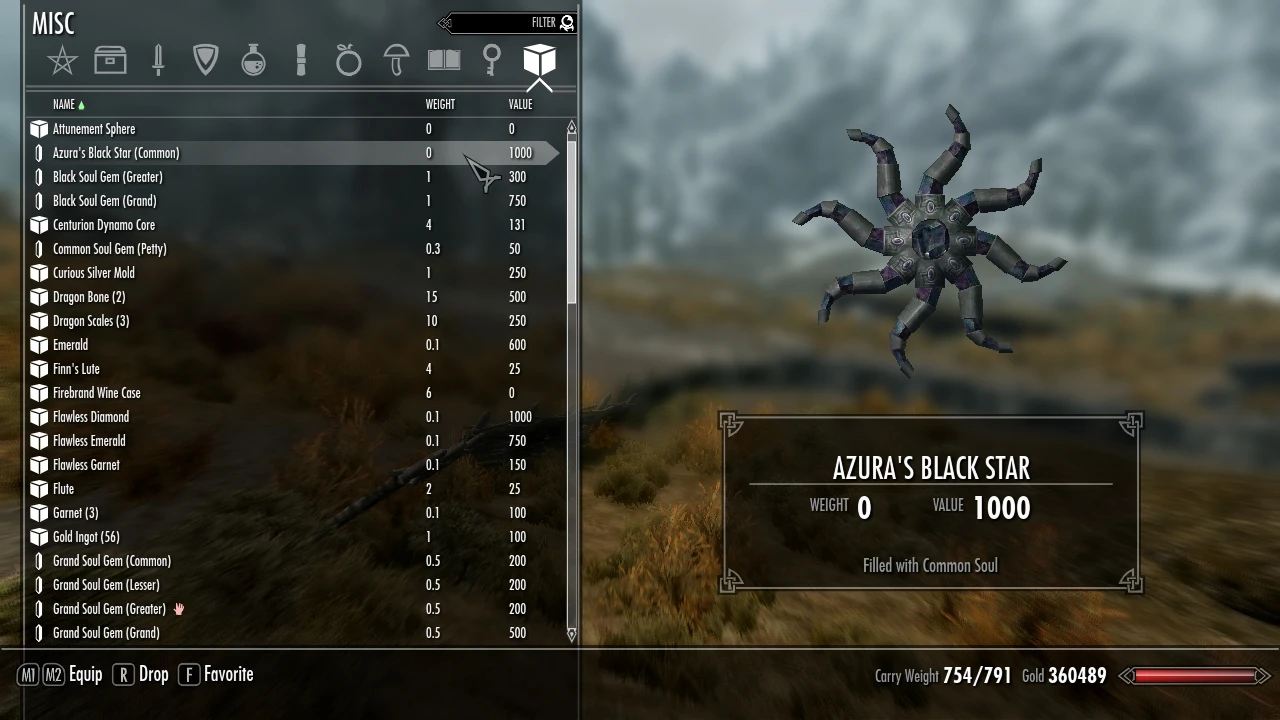 The Black Star Renamed Azuras Black Star at Skyrim Nexus - mods and