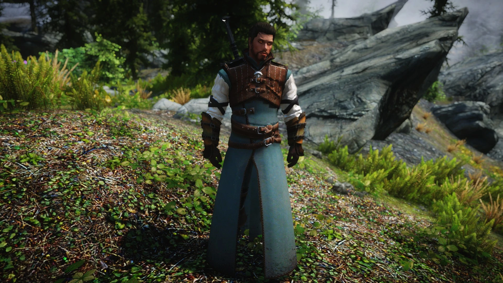 The witcher 3 bear witcher armor фото 68
