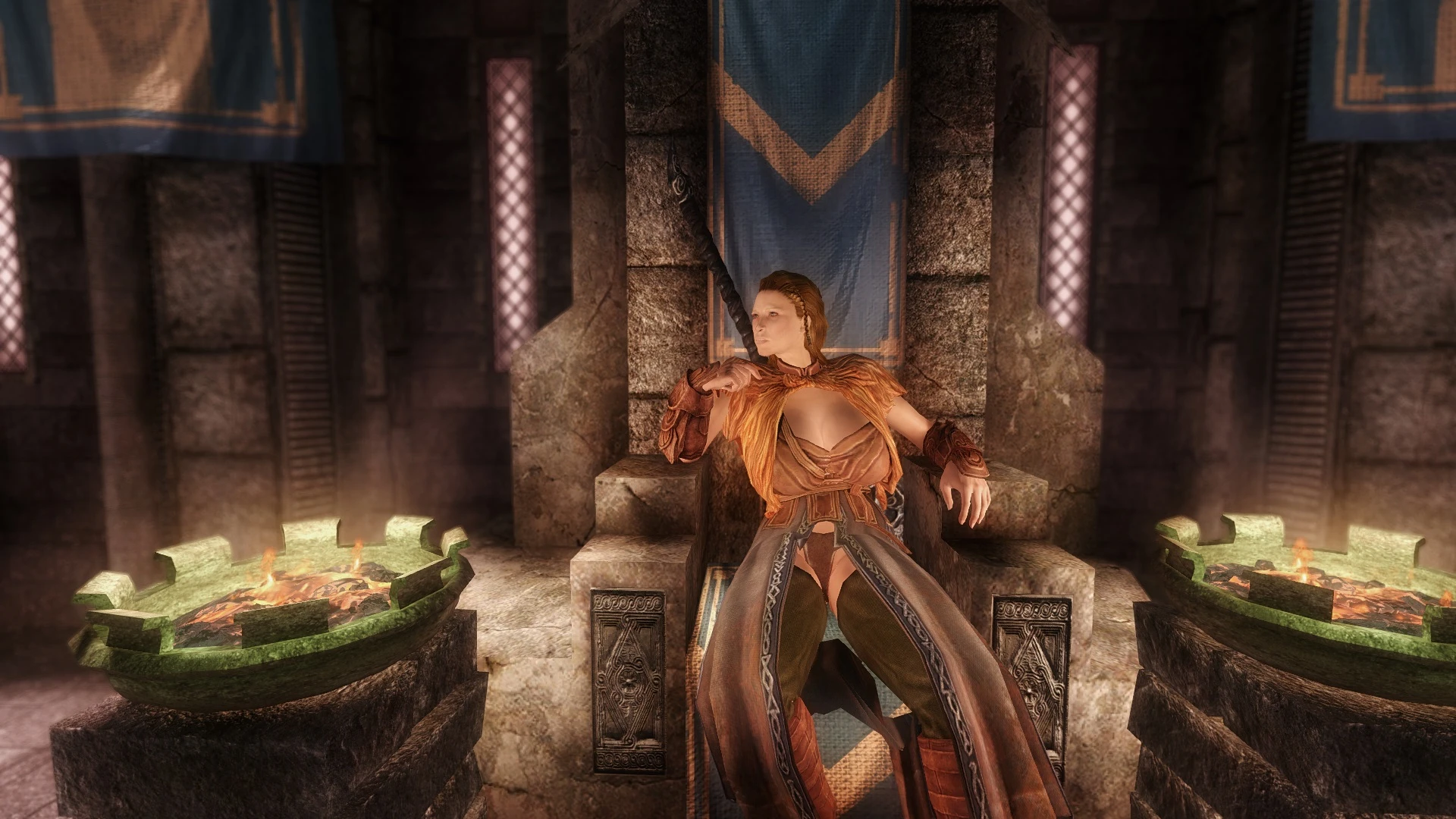 and a mod that changes every NPC in the game female (for clearly unsavory r...