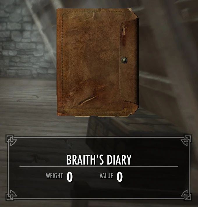布賴斯的日記 Braith's Diary