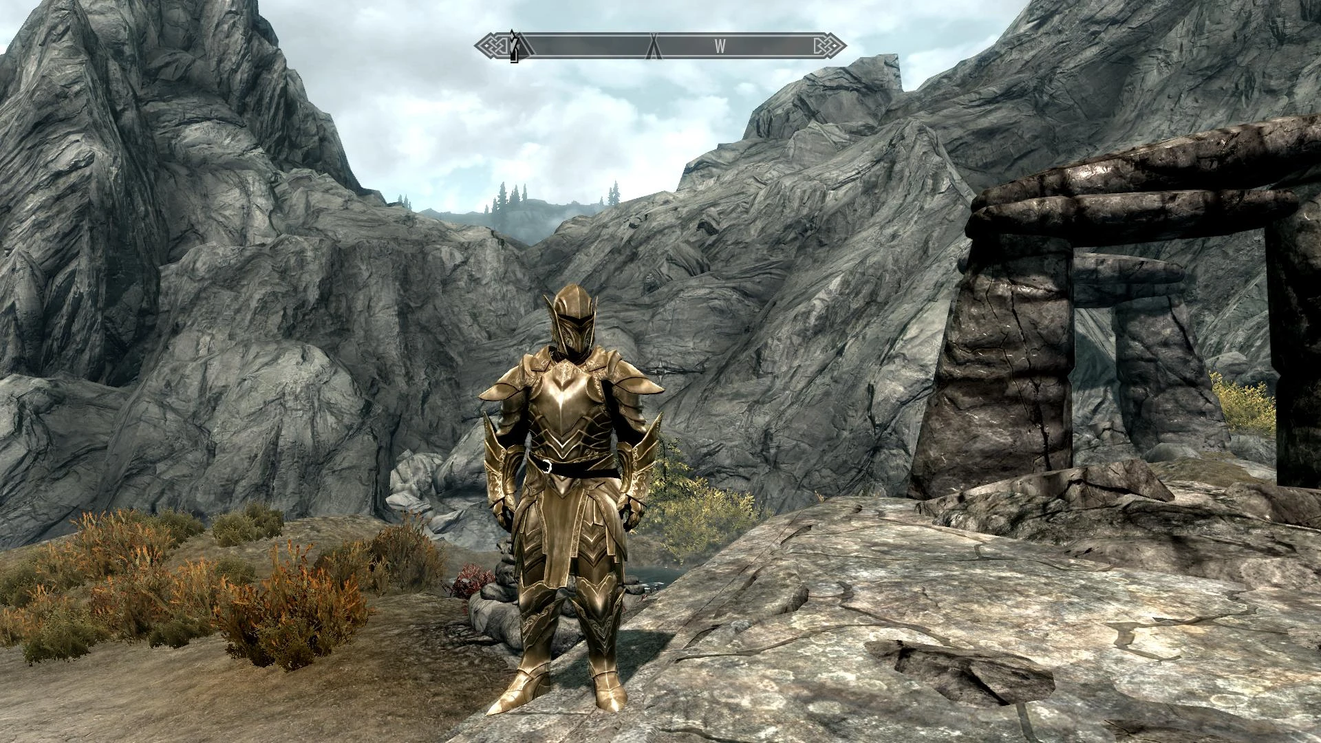 golden plate armor at skyrim nexus mods and community.