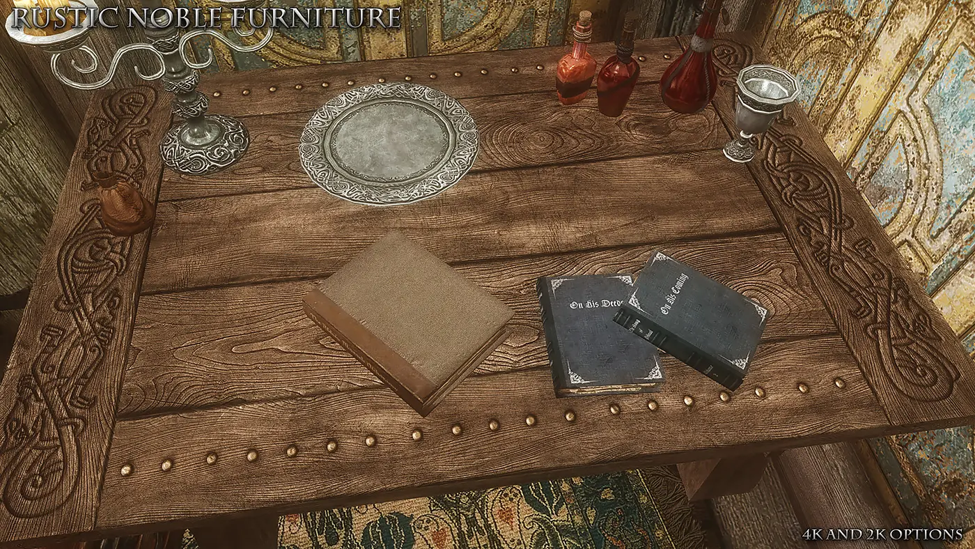 Rustic Furniture Special Edition At Skyrim Special Edition Nexus