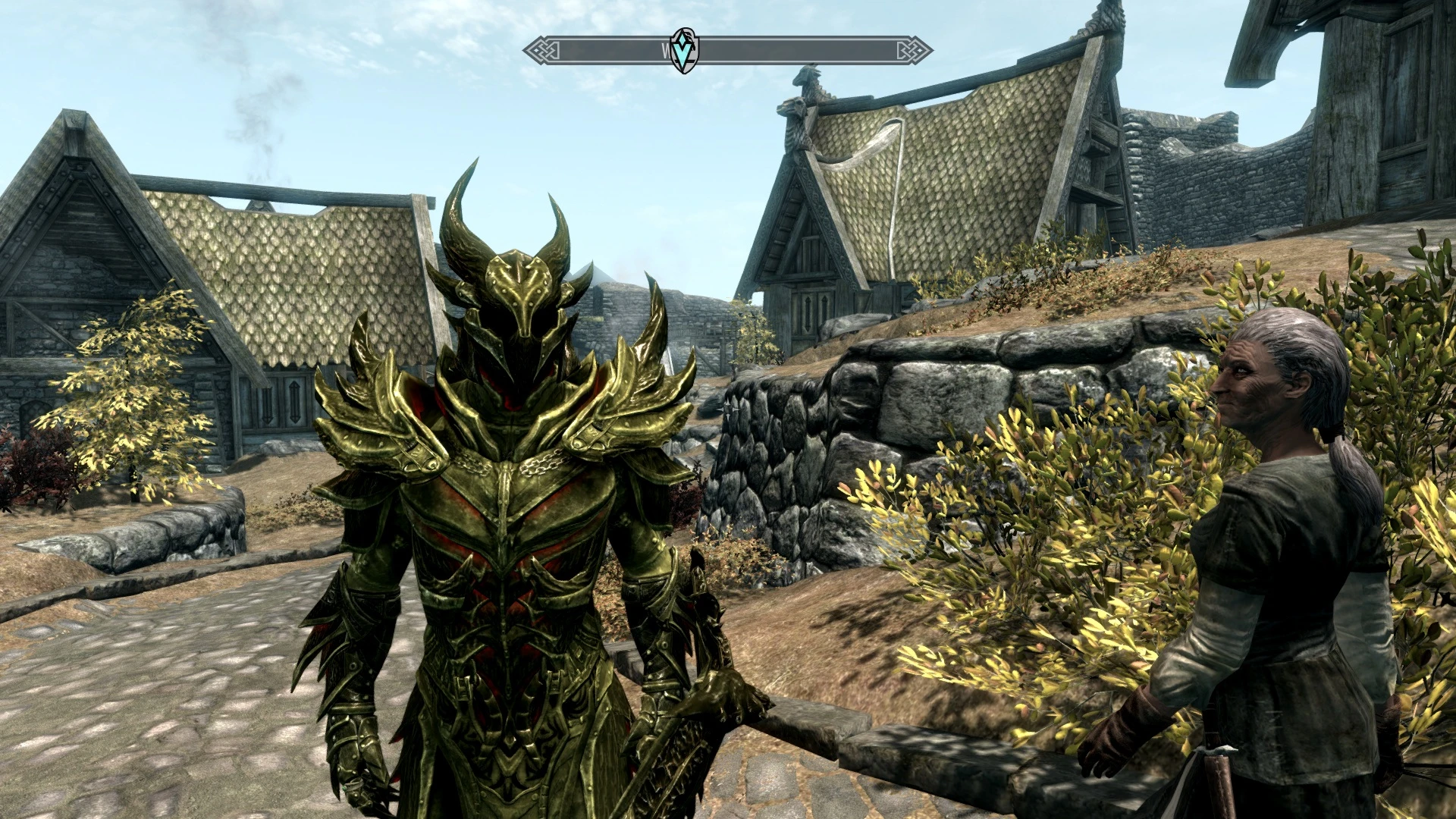 golden elven armour and weapons at skyrim nexus mods and community.