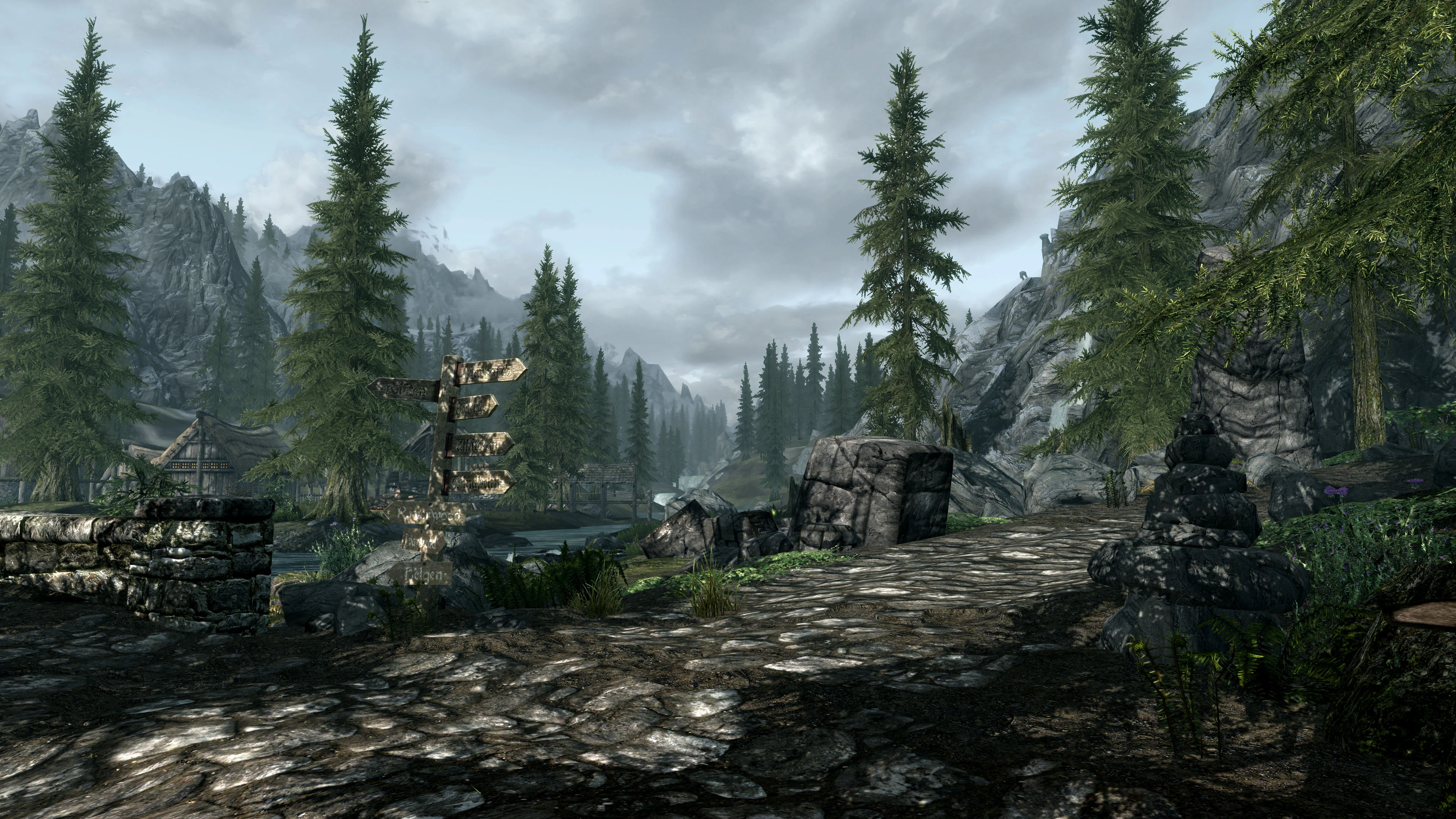 Just Another Riverwood Mod - Nature Of Skyrim - Flora Fauna Lights And 