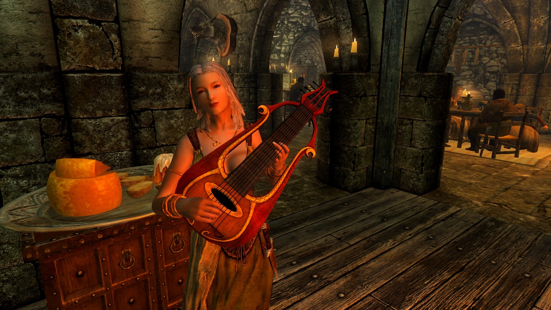 Лизетта. Скайрим одежда трактирщицы. Skyrim Tavern clothes. Скайрим платье трактирщицы. Скайрим барды.