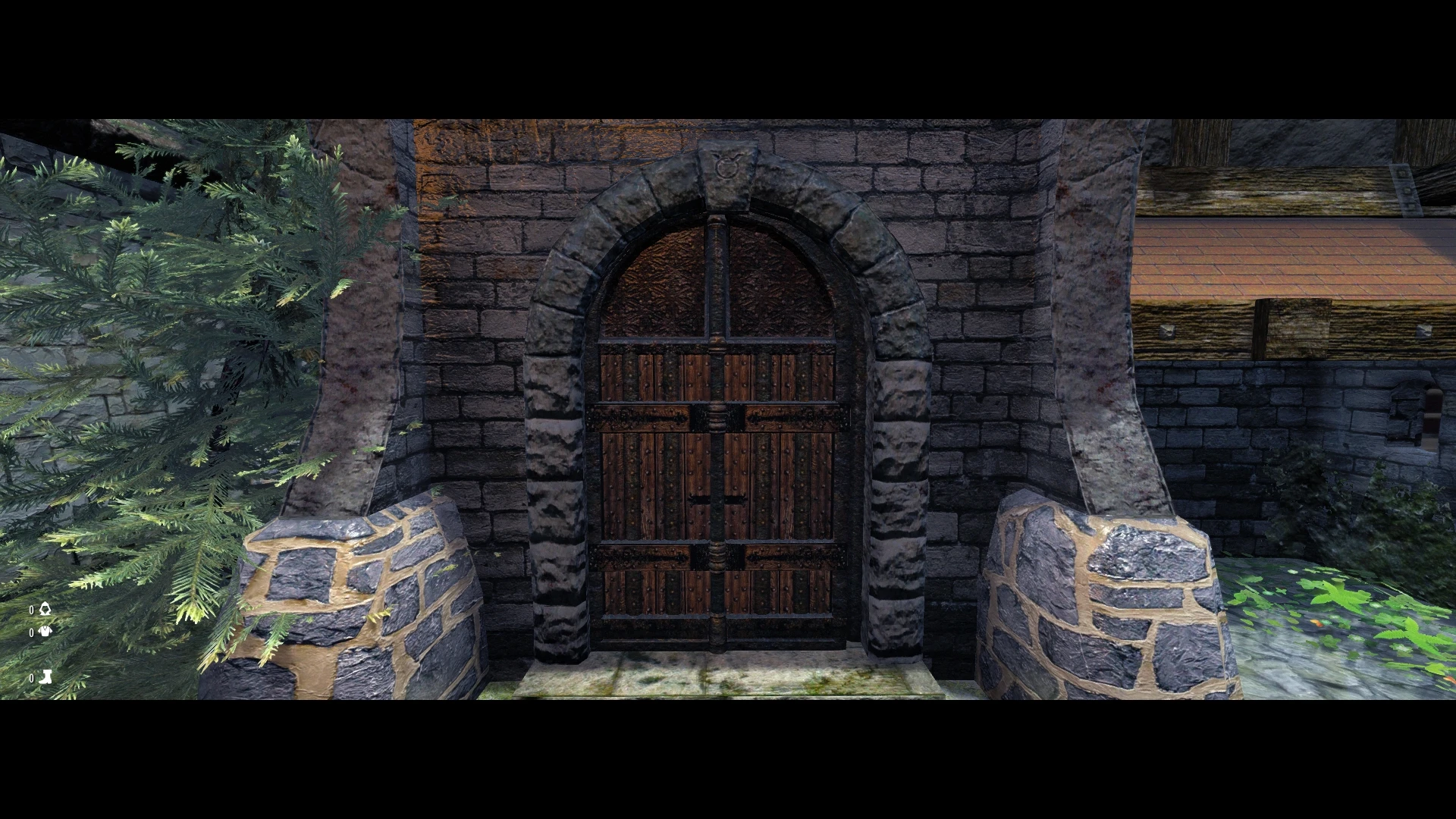 Открытые ворота скайрим. Средневековая дверь. Дверь скайрим. Скайрим архитектура Солитьюда. Скайрим ворота измарка.