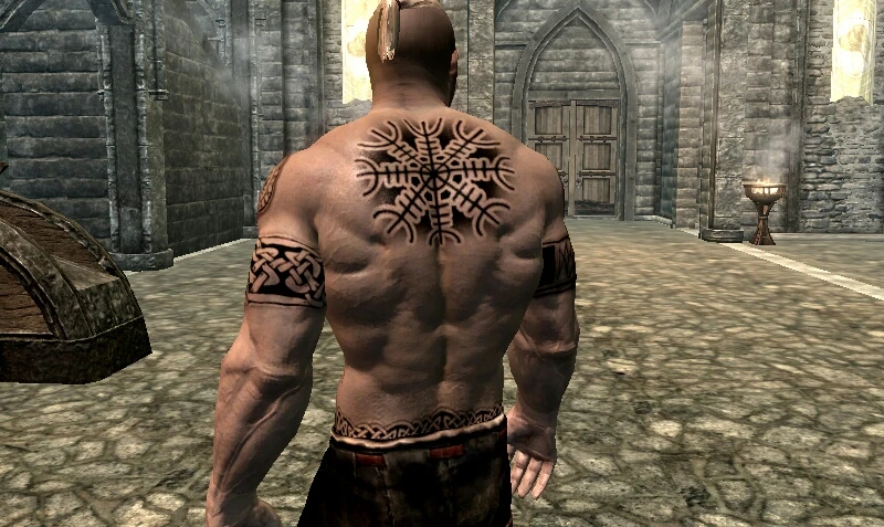Norse tattoo 2.0 at Skyrim Nexus - Mods and Community