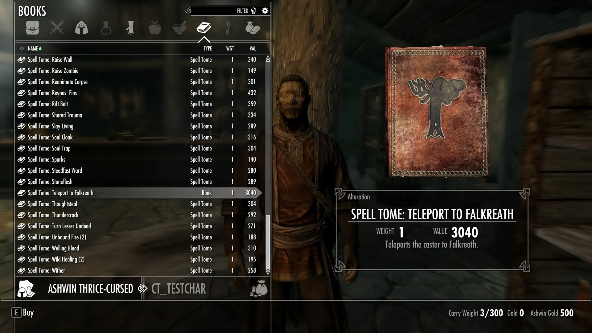 skyrim teleport to whiterun code