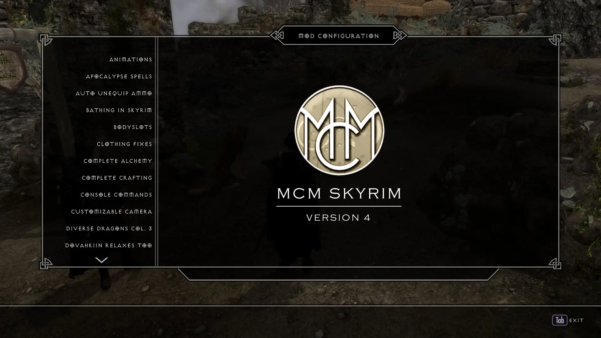 Mcm skyrim