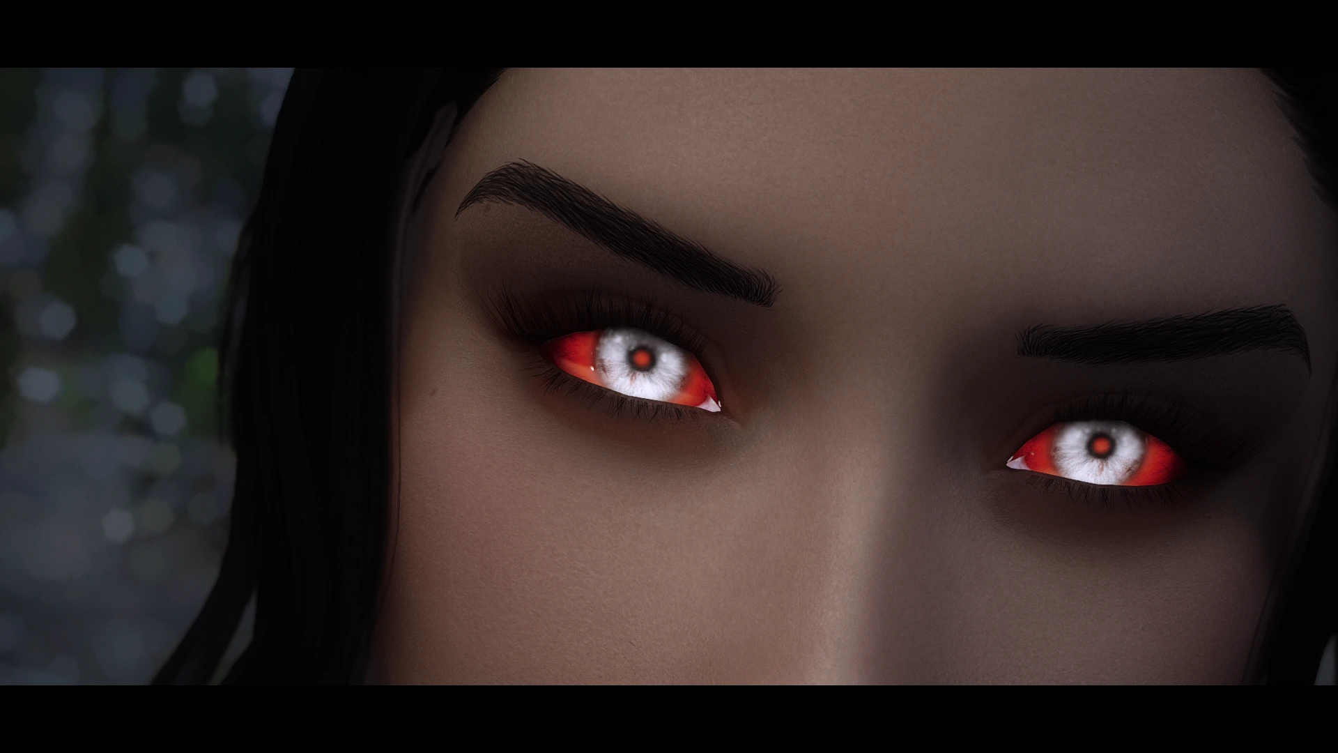 skyrim more vampire eyes