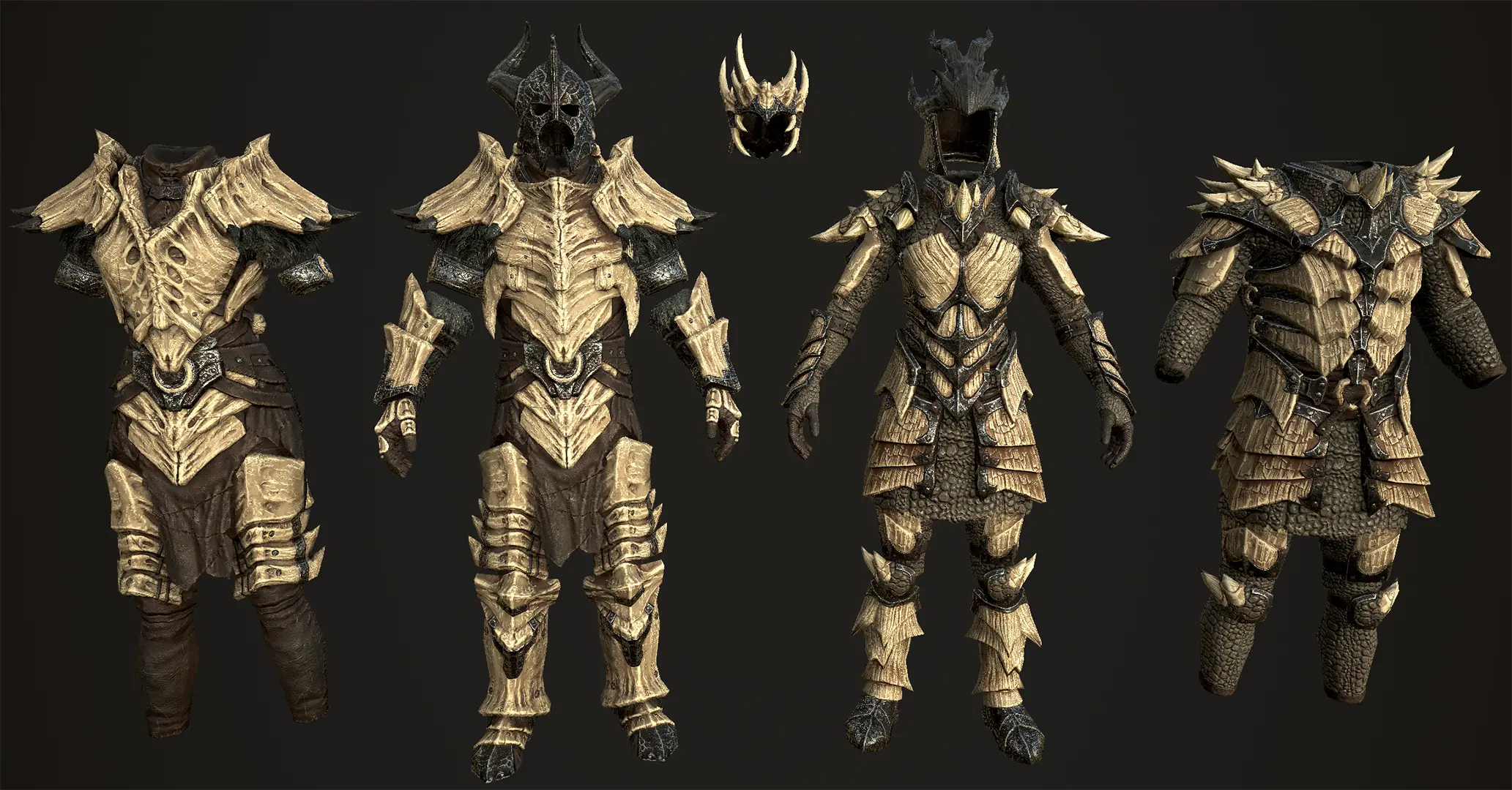 skyrim dragon scale armor