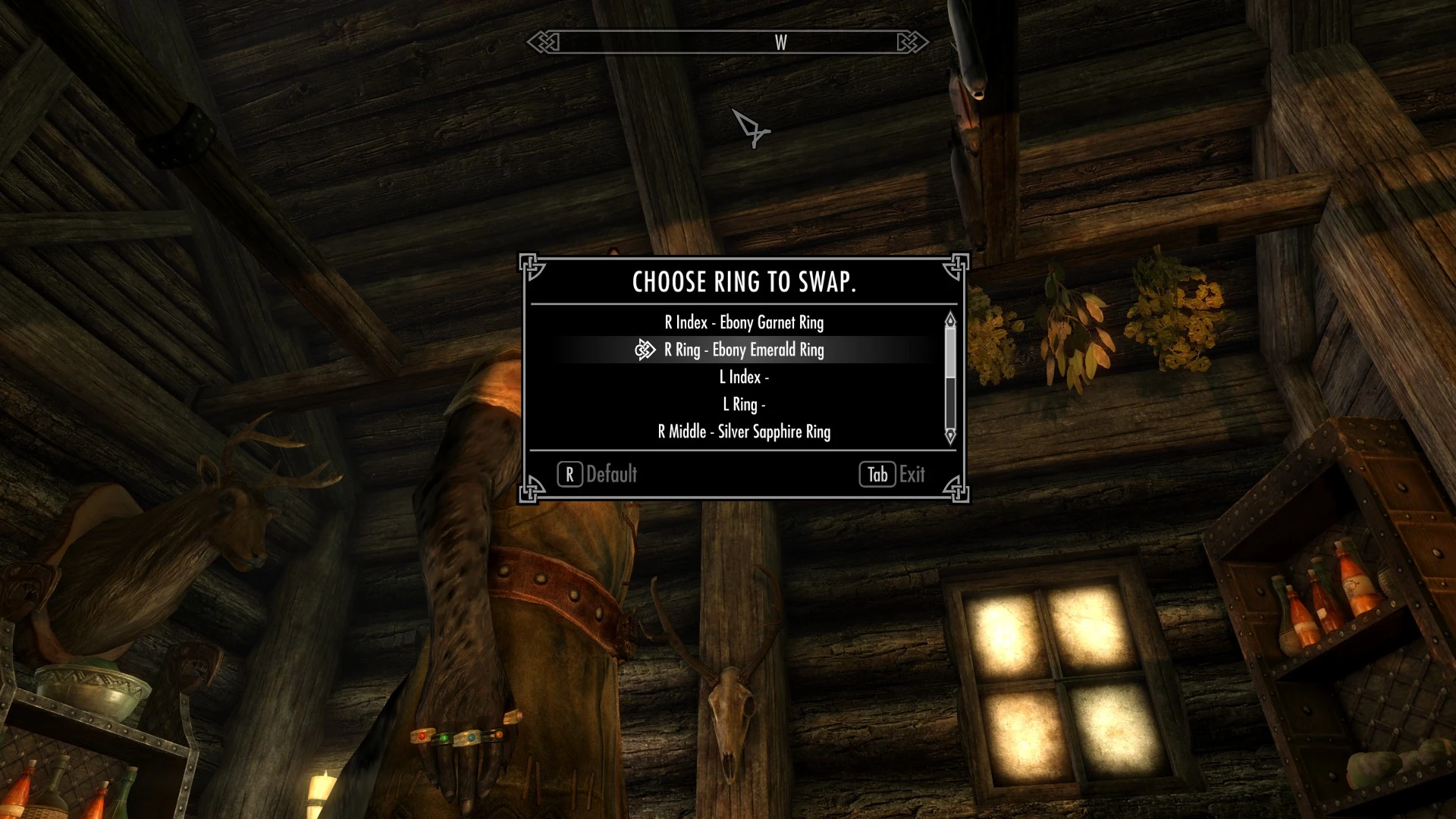 Skyrim se wear more rings