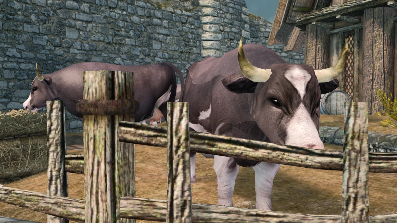 Skyrim being a cow прохождение