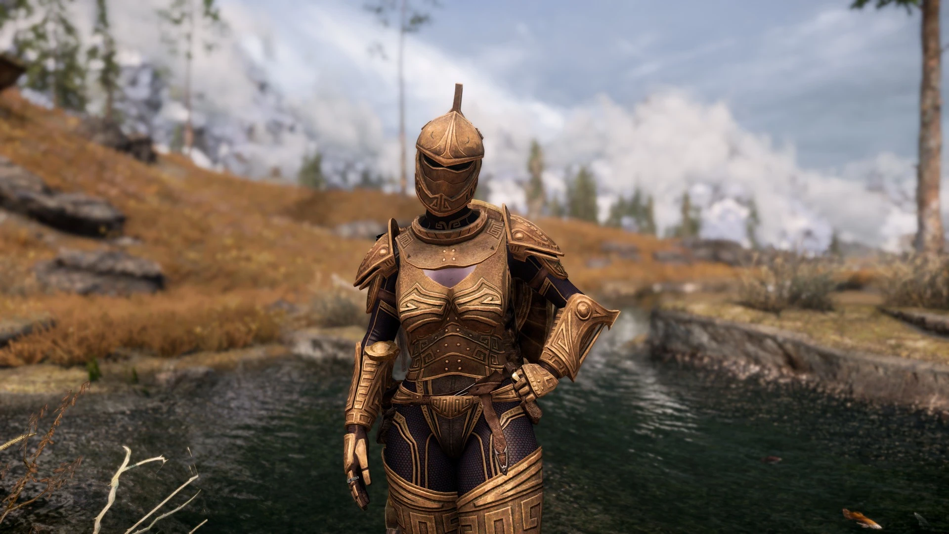 Girl S Heavy Armors Amidianborn Dwarven Armor Recolor At Skyrim Nexus