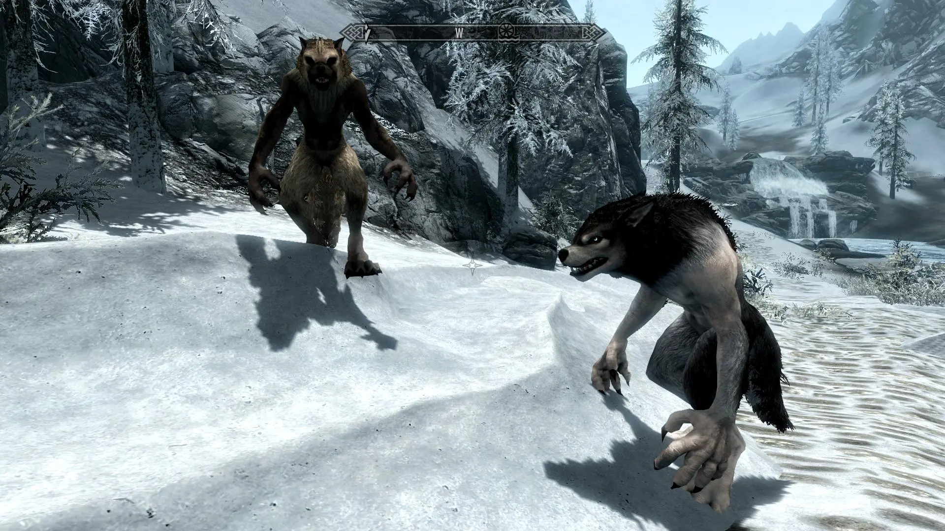 Tamaska Werewolf (Male and Female Werewolf Mesh Replacer) at Skyrim ...