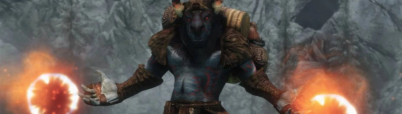 Minotaurs - Mihail Monsters And Animals - RU At Skyrim Nexus.