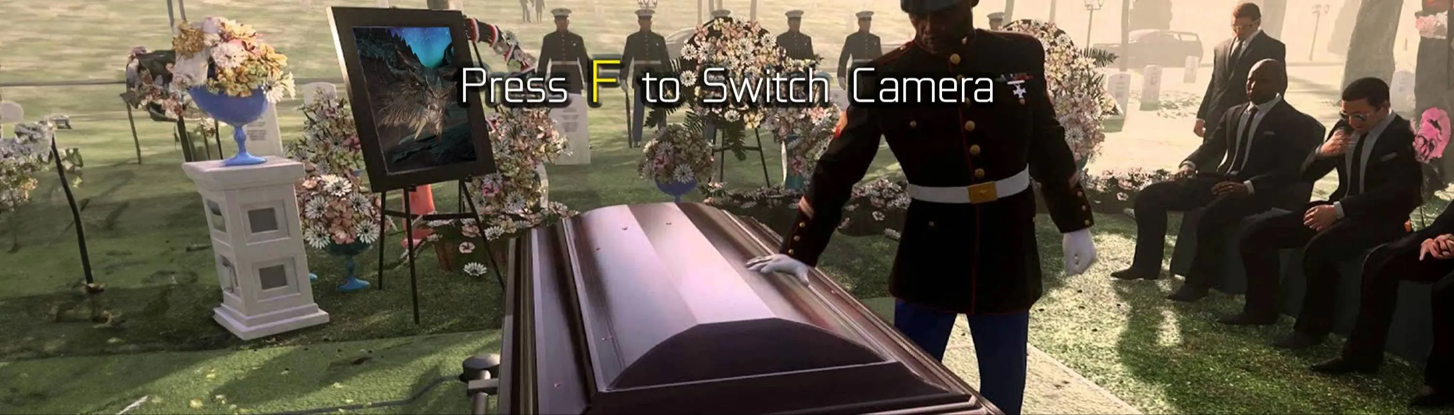 Press F Pay Respect GIF - Press F Pay Respect Coffin - Discover