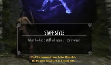 MELEE staff style