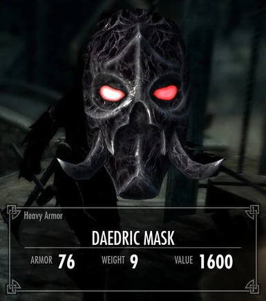 Daedric Mask 01