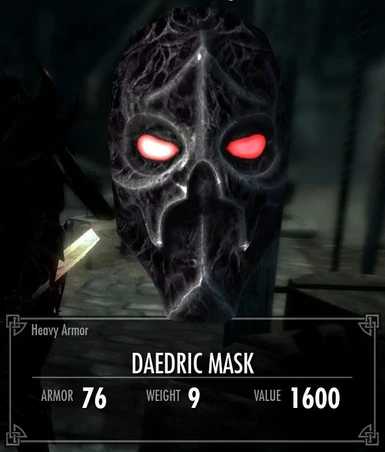 Daedric Mask 02