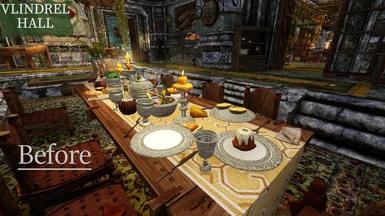 Dining Table - Default Table Setting
