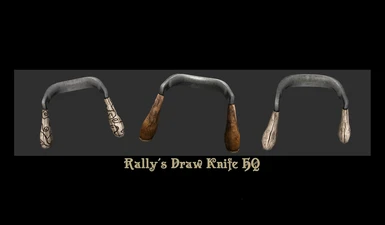 Rally's Draw Knife