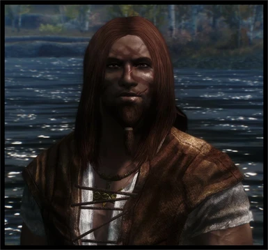 Manly not shiny Long Straight male hair next update