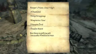 Poison recipe