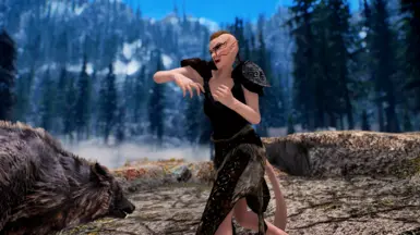 skyrim amazing race tweaks khajiit ps4