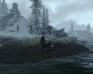 Dawnstar Location features visible tower.